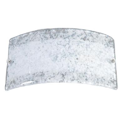 TATIANA APPLIQUE IN VETRO LAVORATO CON DETTAGLI IN METALLO CROMO DISPONIBILE IN 3 COLORI Padana Lampadari - Cristalensi Shop Onl