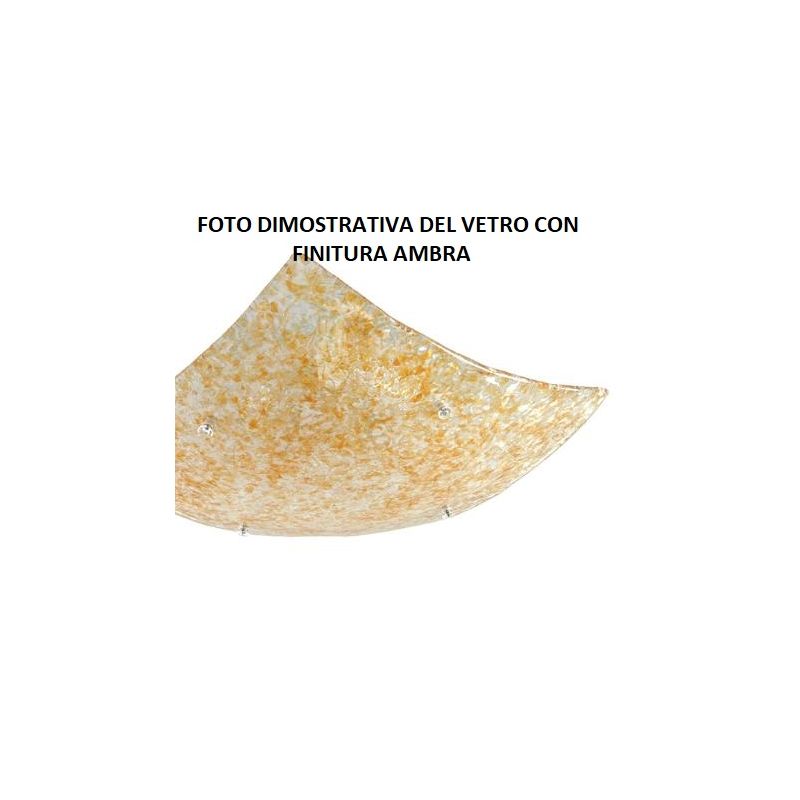 TATIANA SOSPENSIONE IN VETRO LAVORATO CON DETTAGLI IN METALLO CROMO DISPONIBILE IN 3 COLORI Padana Lampadari - Cristalensi Shop 