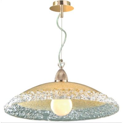 288/SM SOSPENSIONE IN VETRO GRANIGLIA Padana Lampadari - Cristalensi Shop Online