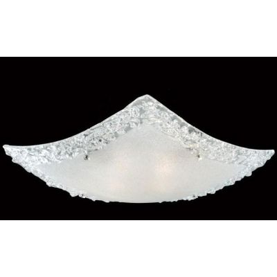 289/PLM PLAFONIERA IN VETRO GRANIGLIA Padana Lampadari - Cristalensi Shop Online
