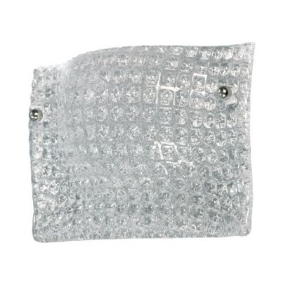 DORA APPLIQUE CM 20X30 IN VETRO CRISTALLO O AMBRA CLASSICA Padana Lampadari - Cristalensi Shop Online