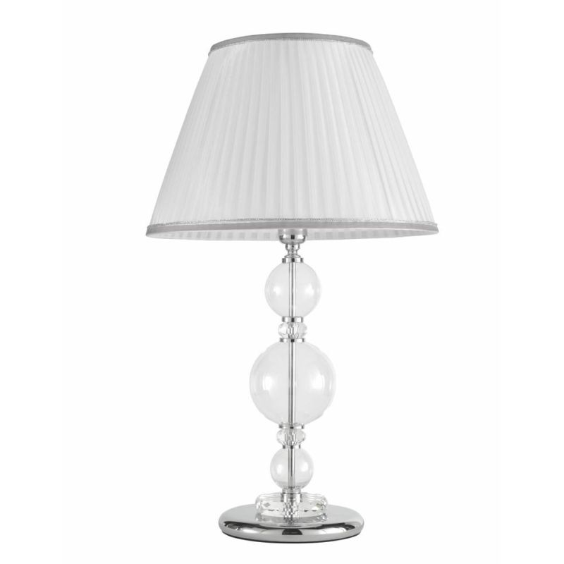BACH LAMPADA DA TAVOLO GRANDE IN CRISTALLO E VETRO CLASSICA ORO O CROMO DI CICIRIELLO ONDALUCE CICIRIELLO - Cristalensi Shop Onl