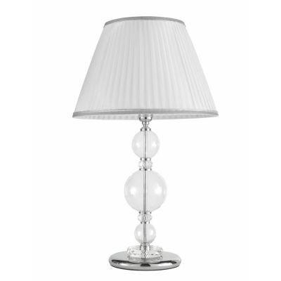 BACH LAMPADA DA TAVOLO GRANDE IN CRISTALLO E VETRO CLASSICA ORO O CROMO DI CICIRIELLO ONDALUCE CICIRIELLO - Cristalensi Shop Onl