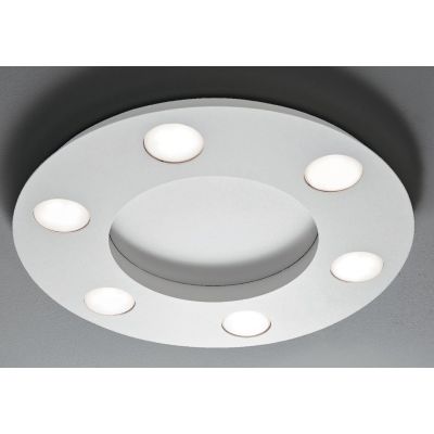 UFO PL6 PLAFONIERA LAMPADINE LED SOSTITUIBILI MODERNA BIANCA O SABBIA DI ILLUMINANDO Illuminando - Cristalensi Shop Online