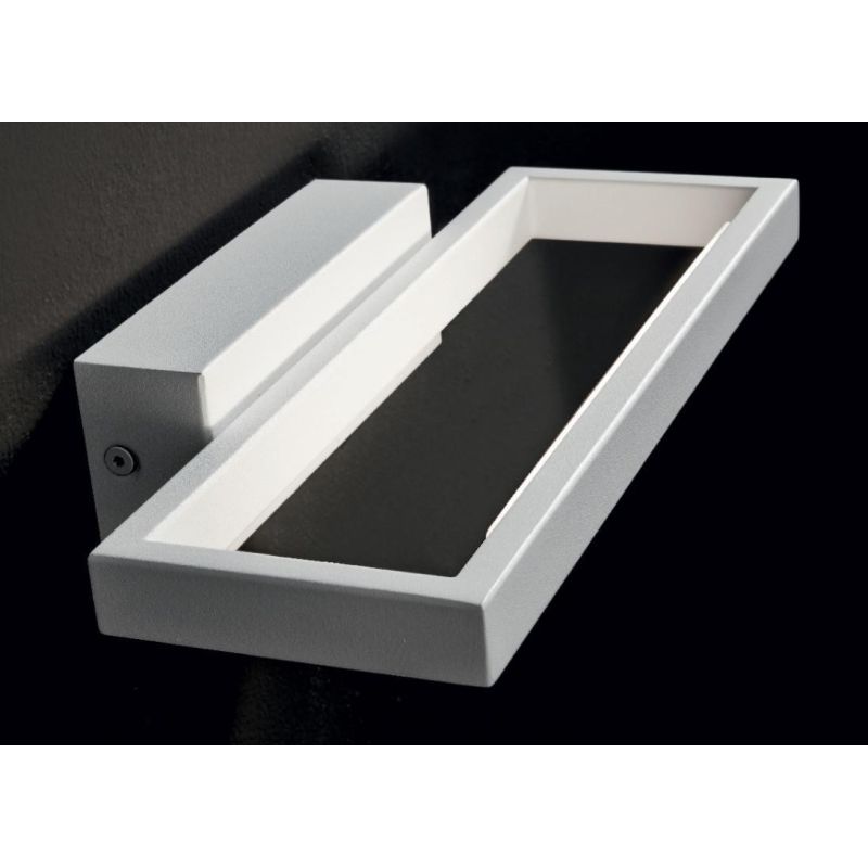 FILO GRANDE APPLIQUE LED 12W LUCE INDIRETTA MONTATURA BIANCA MODERNO DI ILLUMINANDO Illuminando - Cristalensi Shop Online