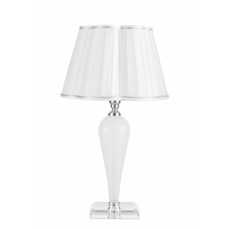 DEBUSSY LAMPADA DA TAVOLO IN CRISTALLO ELEGANTE E CLASSICO DIAMETRO CM 25 DI ONDALUCE ONDALUCE CICIRIELLO - Cristalensi Shop Onl