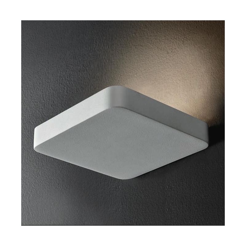 TOBIA 1 APPLIQUE LED INTEGRATO 12W BIANCO O SABBIA LUCE RIVOLTA VERSO L'ALTO DI ILLUMINANDO Illuminando - Cristalensi Shop Onlin