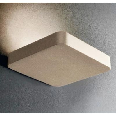 TOBIA 1 APPLIQUE LED INTEGRATO 12W BIANCO O SABBIA LUCE RIVOLTA VERSO L'ALTO DI ILLUMINANDO Illuminando - Cristalensi Shop Onlin