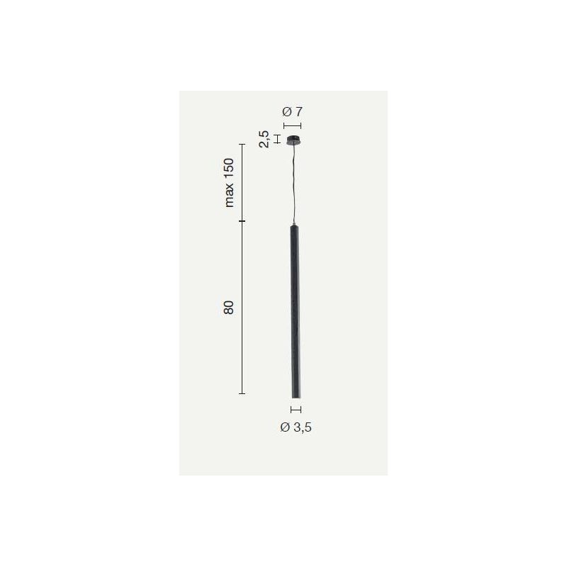 EXAGON SOSPENSIONE SINGOLA ESAGONALE IN METALLO BIANCO O NERO LED 5W LUCE 3000K MODERNA ONDALUCE CICIRIELLO - Cristalensi Shop O