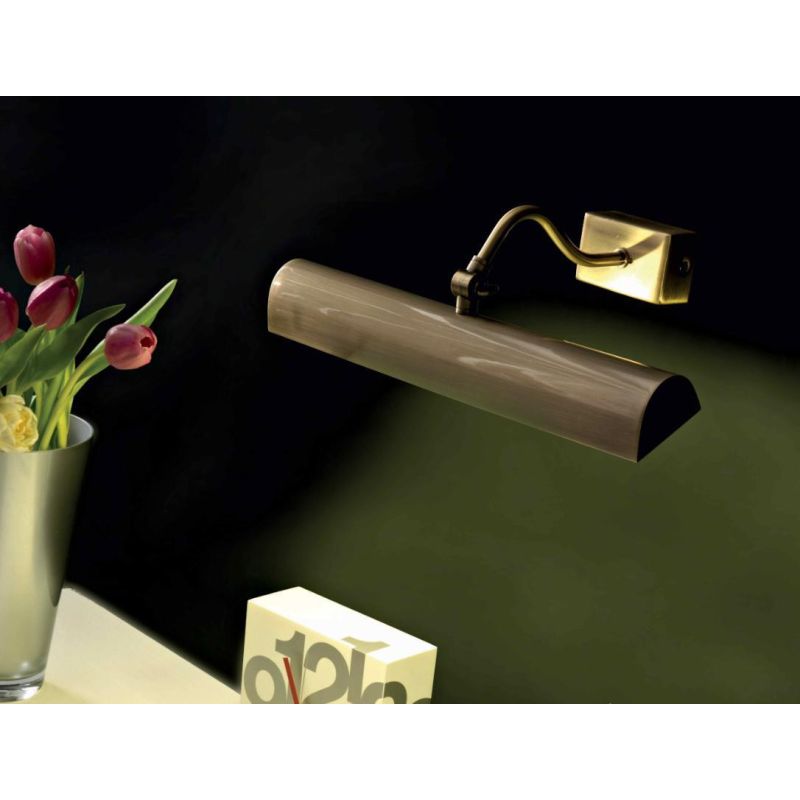 PEGASO 2 APPLIQUE DA SPECCHIO BAGNO O QUADRO BRUNITO O NIKEL SATINATO CLASSICO Illuminando - Cristalensi Shop Online