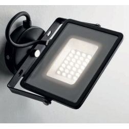 PRATICA 50 APPLIQUE INDUSTRIAL LED 50W 4000 LUMEN BIANCO O NERO DI ILLUMINANDO Illuminando - Cristalensi Shop Online