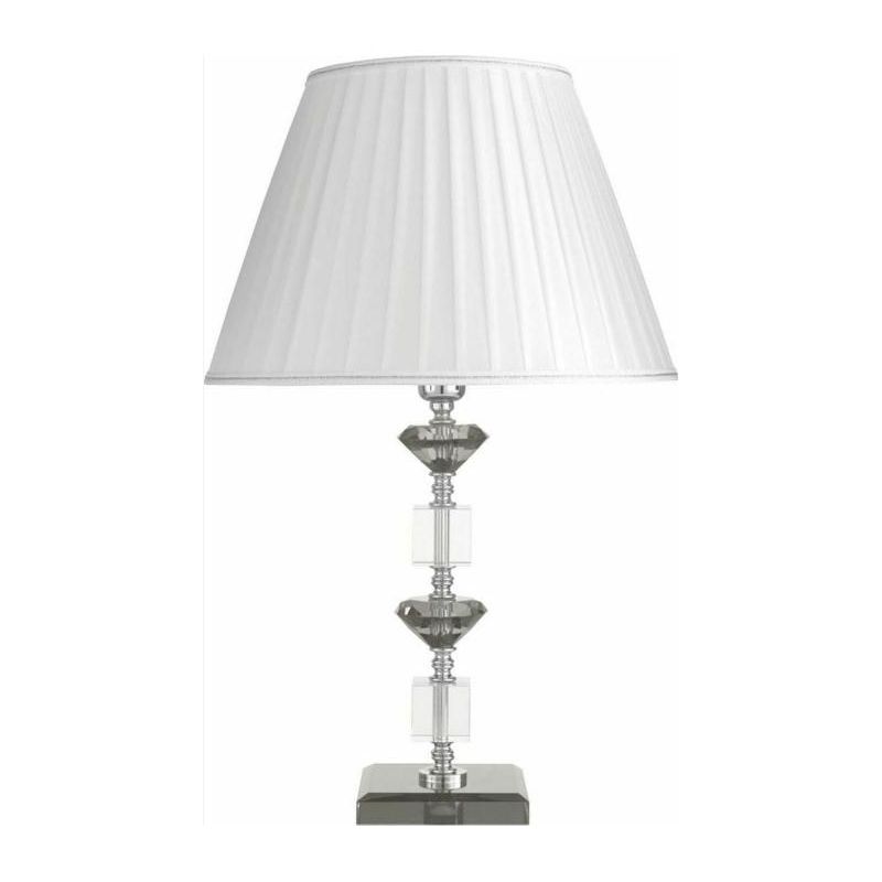 GALA LAMPADA GRANDE IN VETRO CON PARTICOLARI IN CRISTALLO IN 6 FINITURE COLORE ONDALUCE CICIRIELLO - Cristalensi Shop Online