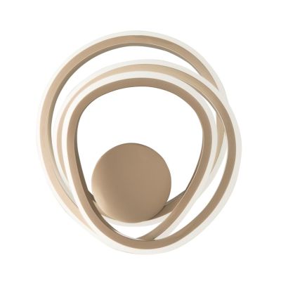GOLDEN AP LAMPADA DA PARETE APPLIQUE A LED INTEGRATO DA 23W LUCE CALDA ONDALUCE CICIRIELLO - Cristalensi Shop Online