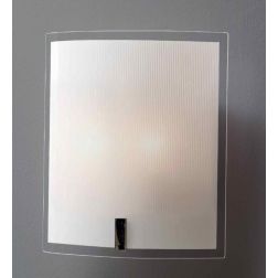 FENICE APPLIQUE RETTANGOLARE GRANDE IN VETRO SERIGRAFATO ECONOMICO DI ILLUMINANDO Illuminando - Cristalensi Shop Online 2