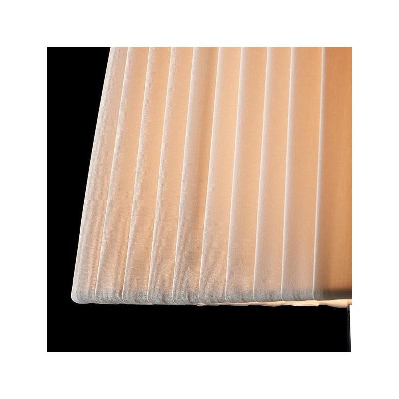 SOFIA ABAT-JOUR IN ACRILICO TRASPARENTE E PARALUME PLISSE' SABBIA DI ILLUMINANDO Illuminando - Cristalensi Shop Online