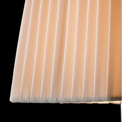 SOFIA ABAT-JOUR IN ACRILICO TRASPARENTE E PARALUME PLISSE' SABBIA DI ILLUMINANDO Illuminando - Cristalensi Shop Online