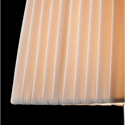 SOFIA LAMPADA DA TAVOLO IN ACRILICO TRASPARENTE E PARALUME PLISSE' SABBIA DI ILLUMINANDO Illuminando - Cristalensi Shop Online