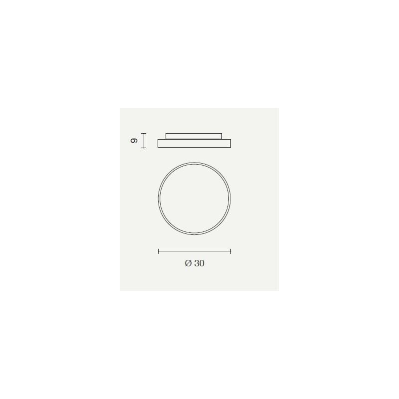 PETAR PLAFONIERA ROTONDA DA ESTERNO IP65 ANTI SALSEDINE GRIGIO,BIANCO O ANTRACITE MODERNA ONDALUCE CICIRIELLO - Cristalensi Shop