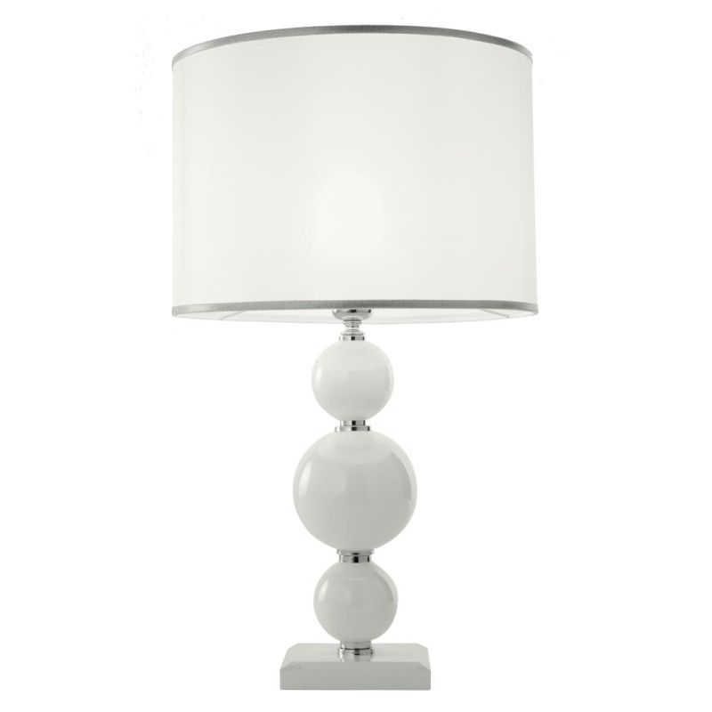 TEBE LAMPADA DA TAVOLO GRANDE IN VETRO LAVORATO A MANO 6 COLORI DIAMETRO CM 35 ONDALUCE ONDALUCE CICIRIELLO - Cristalensi Shop O