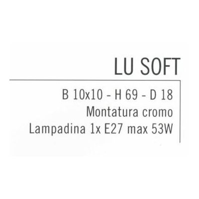 SOFT ABAT-JOUR CON PARALUME IN PERGAMENA Illuminando - Cristalensi Shop Online