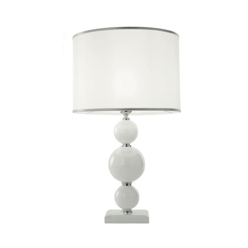 TEBE LAMPADA DA TAVOLO IN VETRO LAVORATO A MANO DIAMETRO CM 25 6 COLORI ONDALUCE ONDALUCE CICIRIELLO - Cristalensi Shop Online