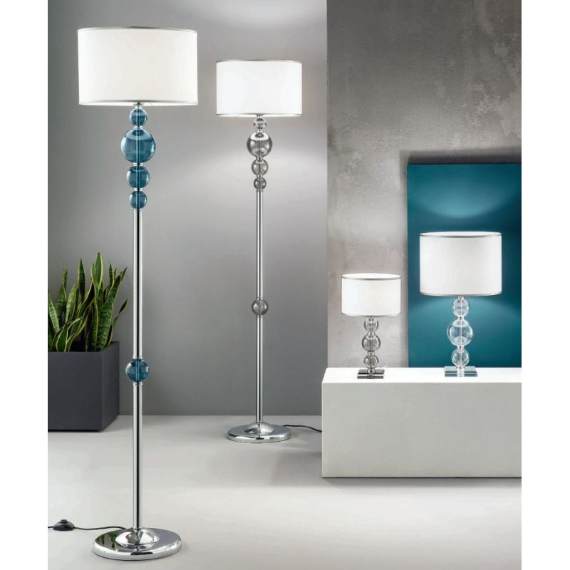 TEBE PIANTANA CLASSICA IN VETRO LAVORATO A MANO 6 COLORI DIAMETRO CM36 ONDALUCE CICIRIELLO - Cristalensi Shop Online