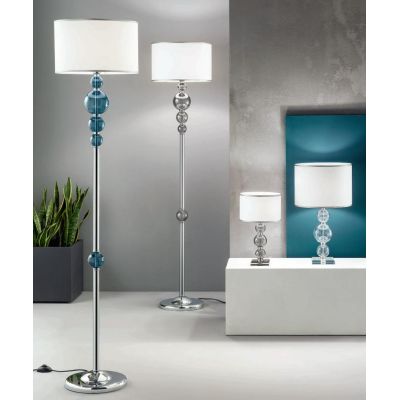 TEBE PIANTANA CLASSICA IN VETRO LAVORATO A MANO 6 COLORI DIAMETRO CM36 ONDALUCE CICIRIELLO - Cristalensi Shop Online