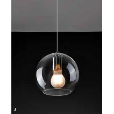 PAGODA 3 LAMPADARIO SOSPENSIONE 3 VETRI MISTI TRASPARENTI MONTATURA CROMO O RUGGINE Illuminando - Cristalensi Shop Online