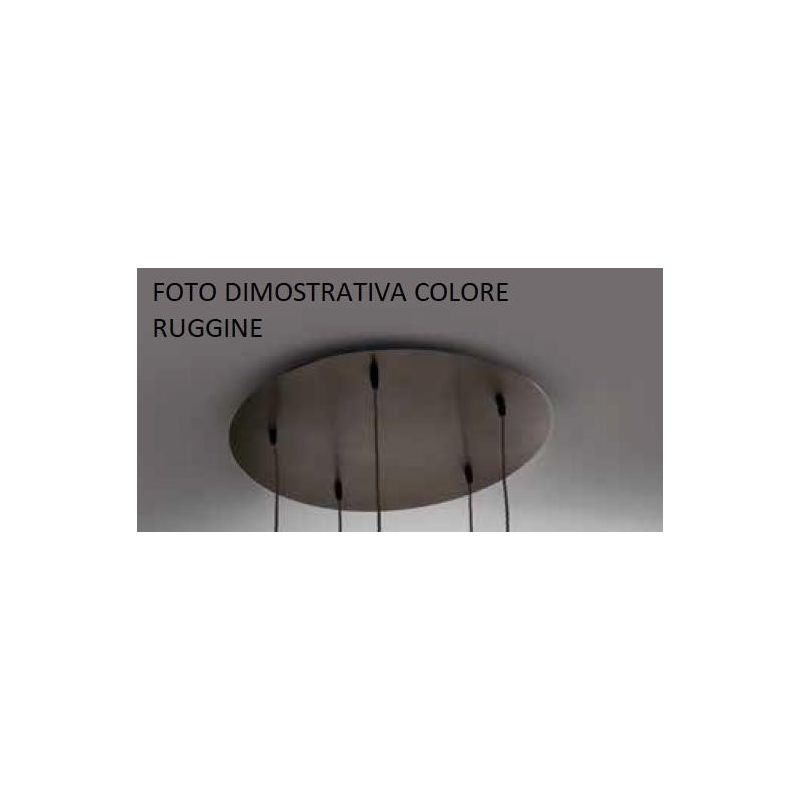 PAGODA 3 LAMPADARIO SOSPENSIONE 3 VETRI MISTI TRASPARENTI MONTATURA CROMO O RUGGINE Illuminando - Cristalensi Shop Online