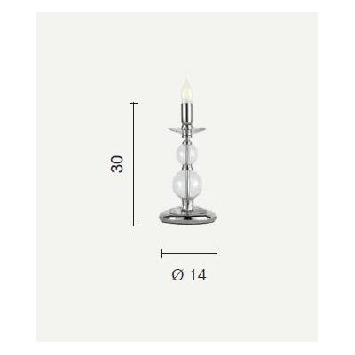 VIVALDI ABAT-JOUR IN CRISTALLO E METALLO ELEGANTE E CLASSICO 8 FINITURE COLORE ONDALUCE CICIRIELLO - Cristalensi Shop Online