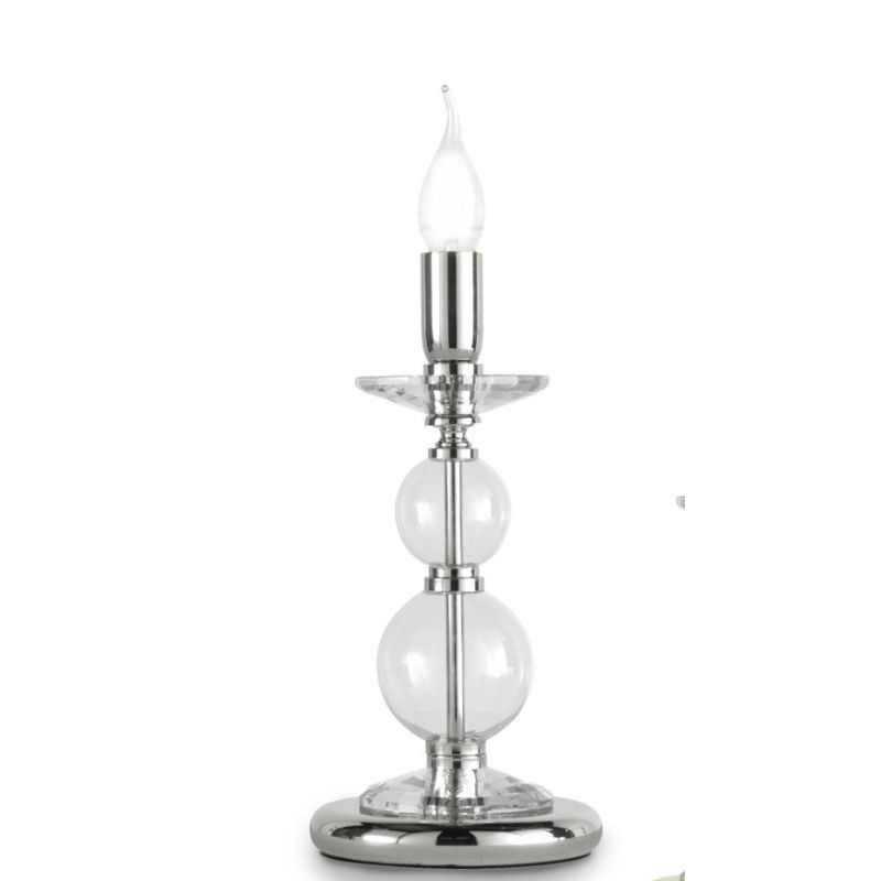 VIVALDI ABAT-JOUR IN CRISTALLO E METALLO ELEGANTE E CLASSICO 8 FINITURE COLORE ONDALUCE CICIRIELLO - Cristalensi Shop Online