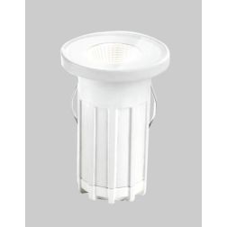 HOLE INCASSO ROTONDO DA ESTERNI IP67 CALPESTABILE BIANCO O NERO LED 6W LUCE 3000K Pan International - Cristalensi Shop Online