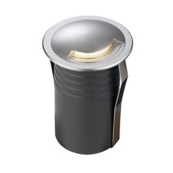 GONG SEGNAPASSO 1 TAGLIO DA ESTERNI IP67 LED 2W LUCE 4000K CALPESTABILE ALLUMINIO Pan International - Cristalensi Shop Online 2