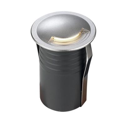 GONG SEGNAPASSO 1 TAGLIO DA ESTERNI IP67 LED 2W LUCE 4000K CALPESTABILE ALLUMINIO Pan International - Cristalensi Shop Online