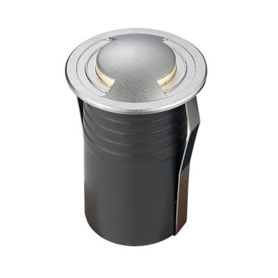 GONG SEGNAPASSO 2 TAGLIO DA ESTERNI IP67 LED 2W LUCE 4000K CALPESTABILE ALLUMINIO Pan International - Cristalensi Shop Online