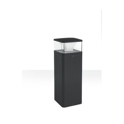 DADO PICCOLO PALETTO DA ESTERNO IP65 ALTEZZA 25 ANTRACITE LED 6W LUCE 3000K MODERNO Pan International - Cristalensi Shop Online