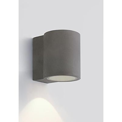 DAVON APPLIQUE DA ESTERNO A CILINDRO IP65 IN CEMENTO MONO EMISSIONE LED 6,5W 3000K-4000K Pan International - Cristalensi Shop On