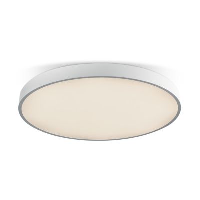 PENNY PLAFONIERA ROTONDA CON DIAMETRO 120 LED 195W LUCE 3000K BIANCA DESIGN MODERNO Pan International - Cristalensi Shop Online
