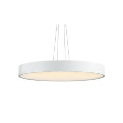 PENNY SOSPENSIONE ROTONDA DIAMETRO CM 60 MODERNA LED 60W LUCE 3000K COLORE BIANCO Pan International - Cristalensi Shop Online