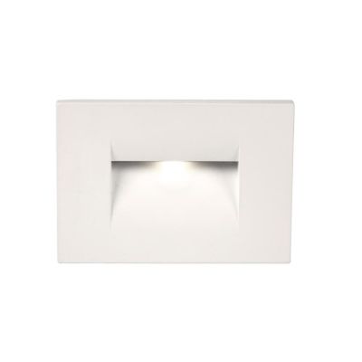 FAST SEGNAPASSO RETTANGOLARE DA INCASSO A LED 3W IP65 IN DUE COLORI X SCATOLA 503 Pan International - Cristalensi Shop Online