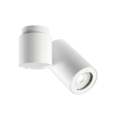 LUPIN PLAFONIERA DIREZIONABILE CON LAMPADINA LED GU10 INCLUSA SOSTITUIBILE Pan International - Cristalensi Shop Online