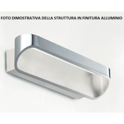 GRACE 18 CM DUE COLORI LAMPADA DA PARETE A LED 5W 3000K PAN INTERNATIONAL Pan International - Cristalensi Shop Online 2