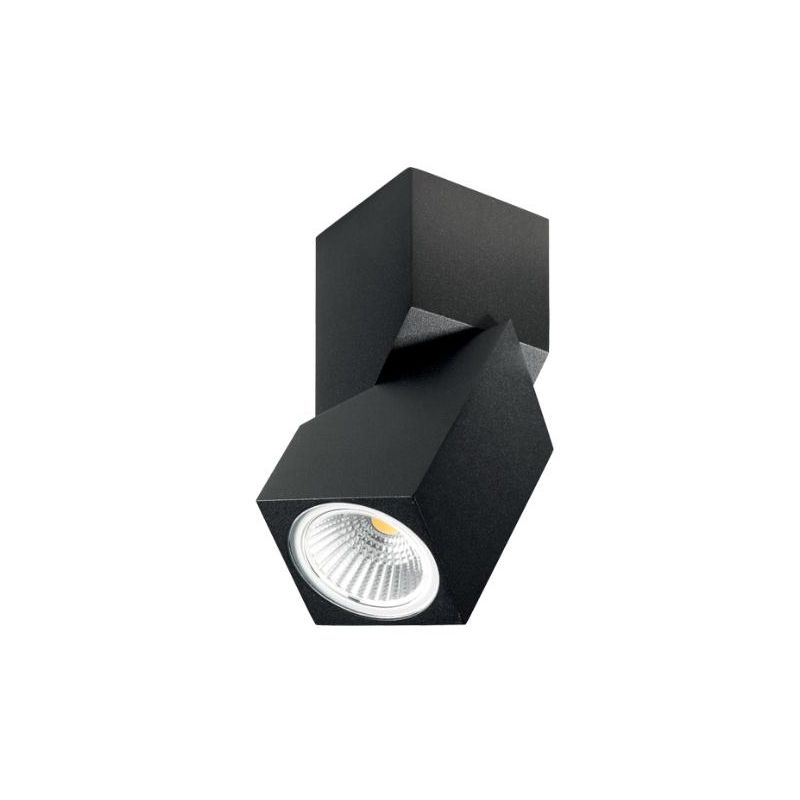 DIPPY LED 7W LAMPADA DA SOFFITTO O PARETE NERA Pan International - Cristalensi Shop Online