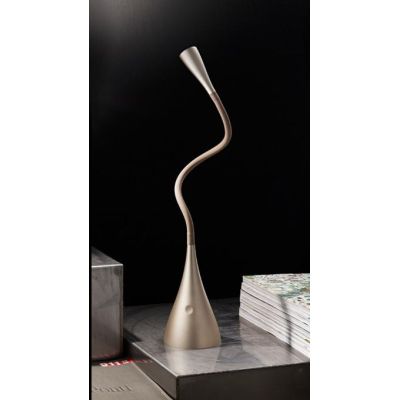 LAMPADA LED DA TAVOLO FLEX DI COLORE BIANCA, NERA, GRIGIO OPACO, ORO OPACO Perenz - Cristalensi Shop Online