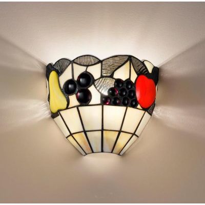 T502-A LAMPADA DA PARETE IN VETRO TIFFANY Perenz - Cristalensi Shop Online