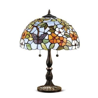 B610-T998 LAMPADA DA TAVOLO IN VETRO TIFFANY Perenz - Cristalensi Shop Online