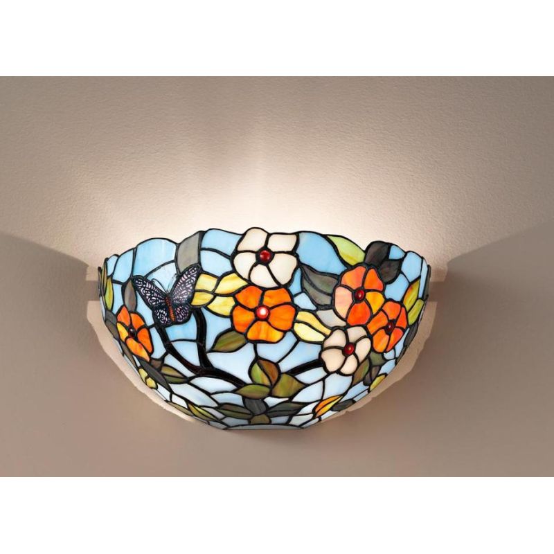 T1002-A LAMPADA DA PARETE IN VETRO TIFFANY Perenz - Cristalensi Shop Online