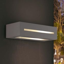 ASTER-A APPLIQUE ESTERNO IP54 2 COLORI DIFFUSORI IN VETRO MODERNO 1XE27 PROMOINGROSS PROMOINGROSS - Cristalensi Shop Online 2