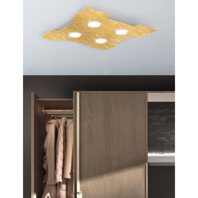 ATENE Q50 PLAFONIERA 14 FINITURE COLORE CON LAMPADINE LED SOSTITUIBILI DI PROMOINGROSS PROMOINGROSS - Cristalensi Shop Online