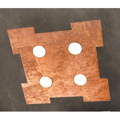 ATENE Q50 PLAFONIERA 14 FINITURE COLORE CON LAMPADINE LED SOSTITUIBILI DI PROMOINGROSS PROMOINGROSS - Cristalensi Shop Online